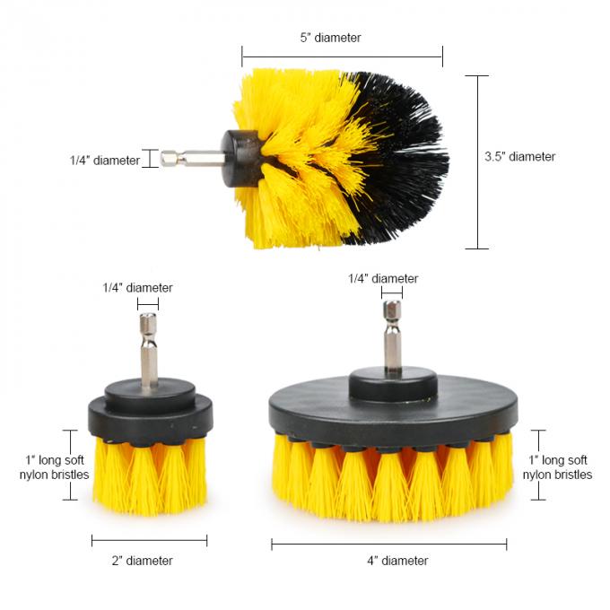 6pcs Drill Cleaning Brush Set Attachment 430g 0