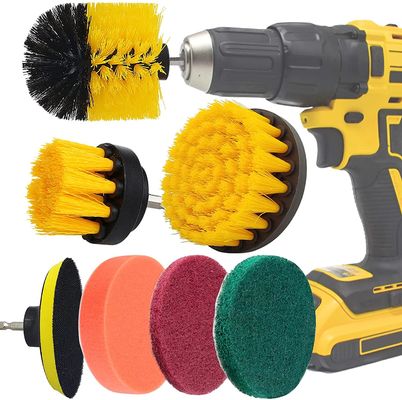 7pcs M14 Cordless Power Drill Brush Cleaning Attachment Interchangeable