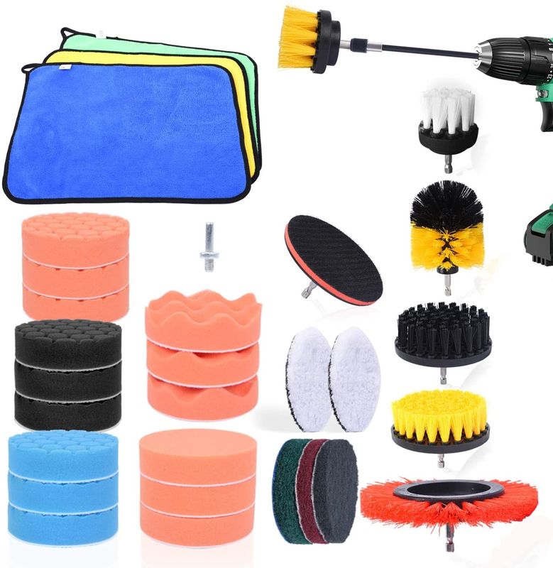 Good price 33pcs Electric Polishing Drill Brush Set Accessory Kit SGS Certificated online