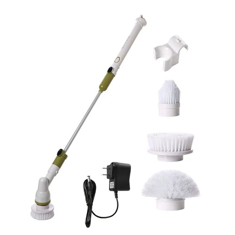 Good price 54*14.8cm Bathroom Electric Spin Power Scrubber 1.5kg Electrical Cleaning Brush 4000mah online