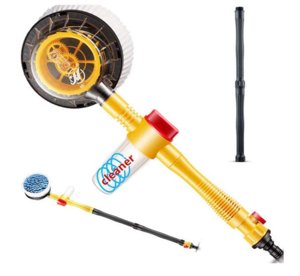 quality 120mm Pressure Washer Auto Rotate Brush For Car Wash Rotating Brush 360 Degree factory