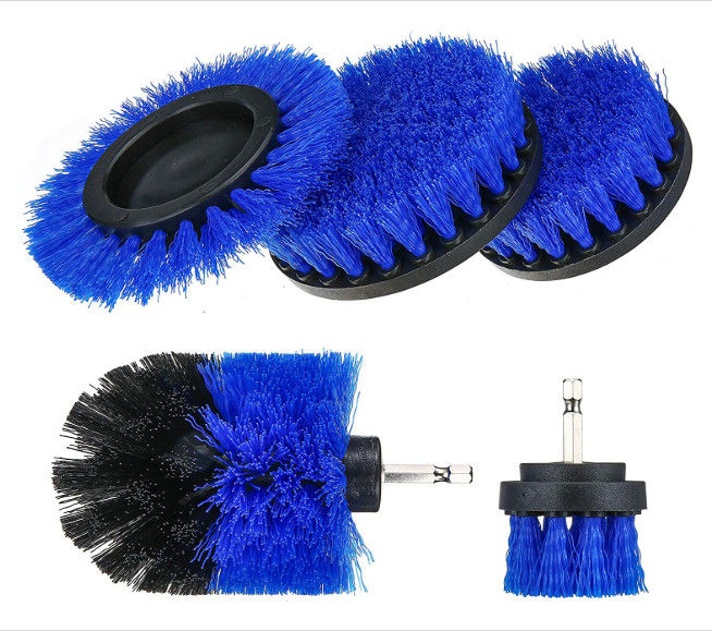 buy 13cm Drill Cleaning Brush Attachment Set 5PCS Power Scrubber Cleaning Kit online manufacturer