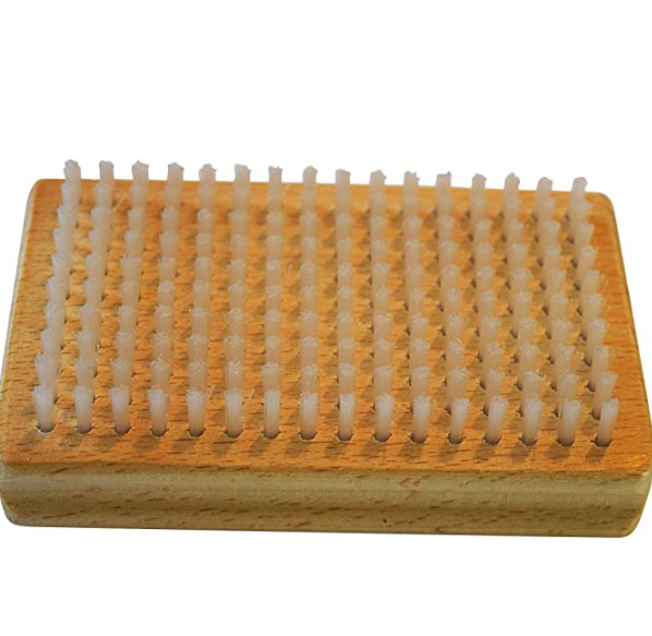 3 Piece Ski Wax Brush Kit Rectangular Waxing With Brass Bristle