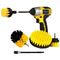 4pcs/Set Drill Brush Attachment Set Power Scrubber Brush Cleaning Kit All Purpose Drill Brush With Extend Attachment