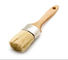 Diameter 2in Large Oval Paint Brush Pure Bristle For Cabinets 20.5cm Long