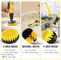 26 Piece Power Drill Brush Set for Cleaning Power Scrubber Brush Pad Sponge Kit with Extend Attachment