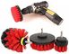 Drill Brush 2 "3.5" 4 "Nylon Power Scrubber Cleaning Brush Set