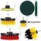 8pcs Drill Cleaning Brush Set Scrubber 3.5in Cleaning Bathroom
