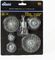3 Inch Wire Wheel Brush Set 6pcs For Drill 4500rpm Coarse Type