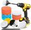 15cm Extension Car Polishing Buffing Pads 668g For Soft Bristle Drill Brush Set